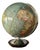 Vintage Duo Glass Globe Lamp from DBG, Germany, 1960s For Sale