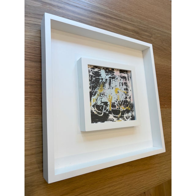 2020s Sarah Trundle, Contemporary Abstract Framed Painting, "Rerouted" For Sale - Image 5 of 6