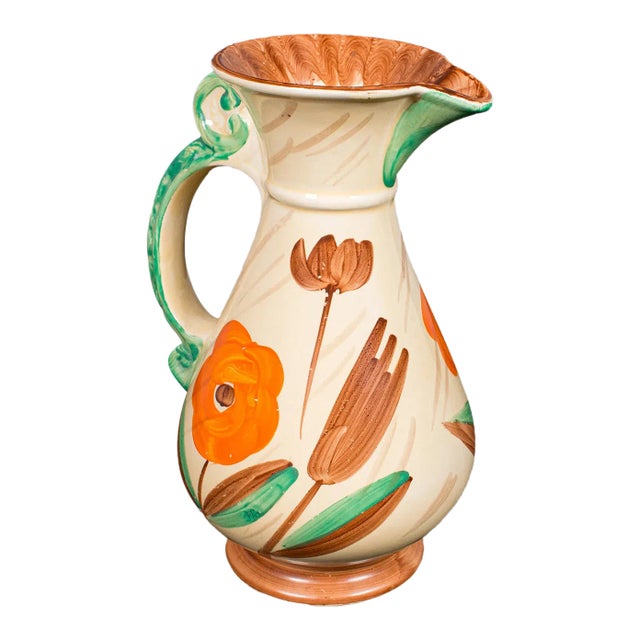 1930's Vintage Decorative Custard Jug For Sale