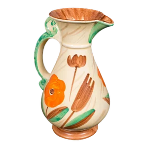 1930's Vintage Decorative Custard Jug