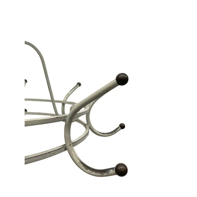 Hallway Coat Stand with Rotating Top, 1960s For Sale - Image 4 of 8