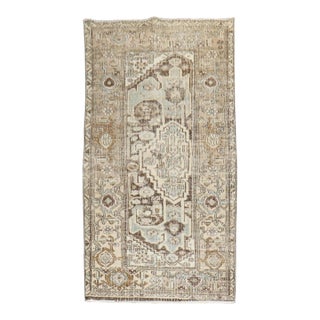 Early 20th Century Zabihi Collection Persian Malayer Accent Sampler Rug - 3'11" x 6'10" For Sale