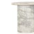 Four Hands Oranda End Table, Polished White Marble For Sale - Image 10 of 10