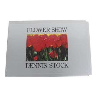 1986 Flower Show by Dennis Stock Hardcover Hard Cover Book in Case, Gift for Art Lover, Coffee Table, Bookshelf Styling, Shelf Rizzoli For Sale