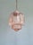 Bauhaus Art Deco Pale Pink Glass Pendant Light, 1930s For Sale - Image 3 of 14
