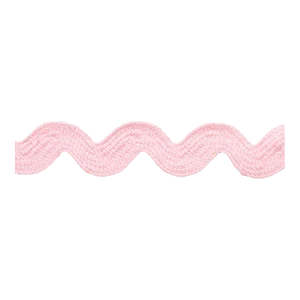 Schumacher Ric Rac Tape Medium Tape in Pale Pink