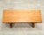 French Provincial Country Oak Trestle Farmhouse Dining Table 7Ft For Sale - Image 4 of 18