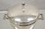 Modern Vintage Knight Silversmiths Silver Plated Modern Lidded Bar Ice Bucket For Sale - Image 3 of 12