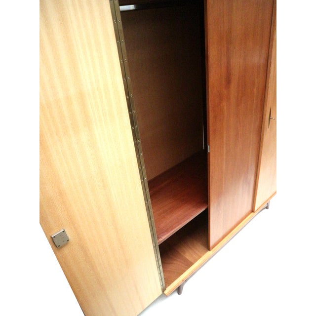Vintage 3-Door Wardrobe, 1960s For Sale - Image 5 of 9