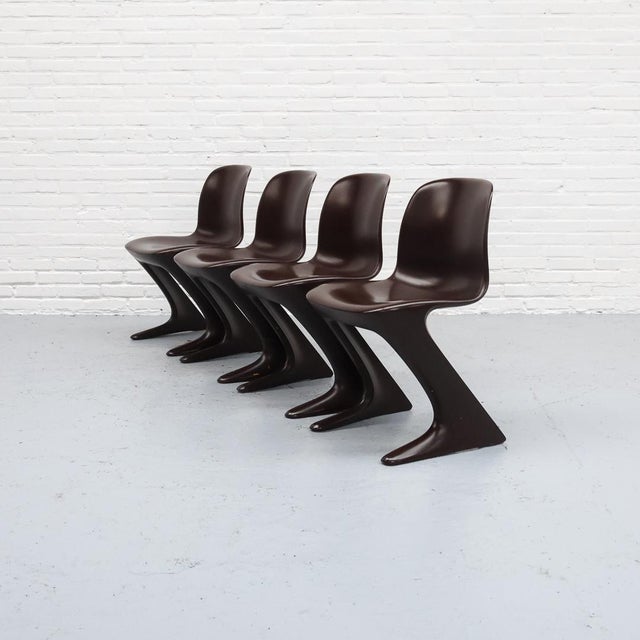 Z Chairs by Ernst Moeckl for Horn Collection 1970s, Set of 4 For Sale - Image 18 of 18