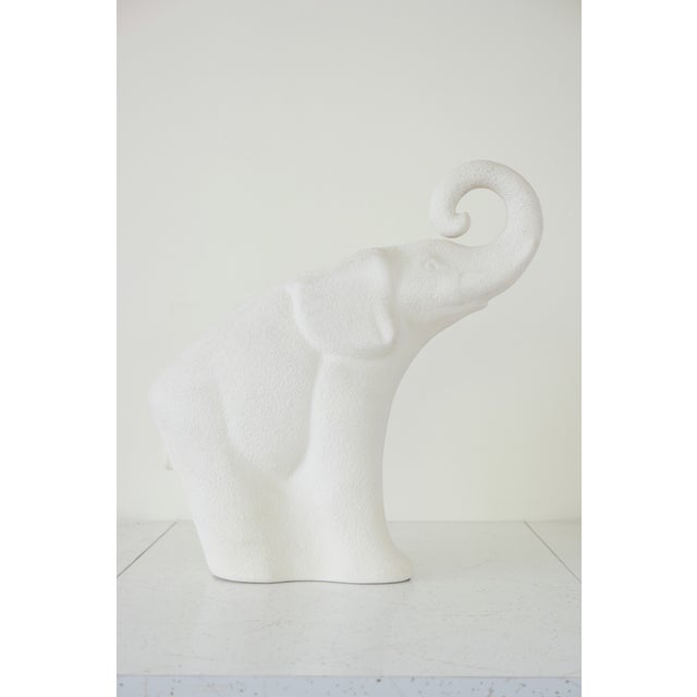 1960s Art Nouveau Royal Haeger Ceramic Elephant Figurine/Sculpture For Sale - Image 6 of 12