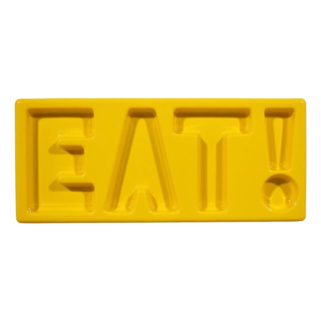 1970s Arthur Umanoff "Chatter Platter" Snack Tray For Sale