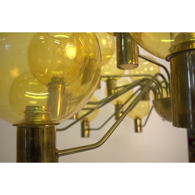 1960s Murano Glass Chandelier, 1960s For Sale - Image 5 of 6
