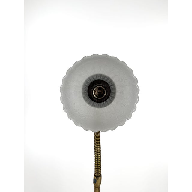 1940s Swedish Modern Model 607 Table Lamp from A.B. Armaturhantverk, 1940 For Sale - Image 5 of 8