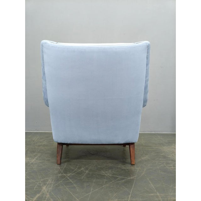 Danish Highback Lounge Chair from Slagelse Møbelvaerk, 1960s For Sale - Image 4 of 14