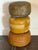 1970s De Sede leather ottomans in good vintage condition. Price is for all three. Unsigned. Dimensions 18” x 11” h (...