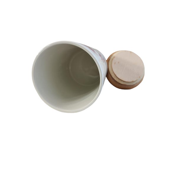 English 1970s Portmeirion Botanic Garden Lidded Canister For Sale - Image 3 of 4