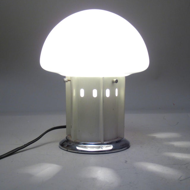 Vintage Italian Lamp, 1960s, in Very Good conditions. Designed 1960 to 1969 European Plug (up to 250V).The wiring of this...