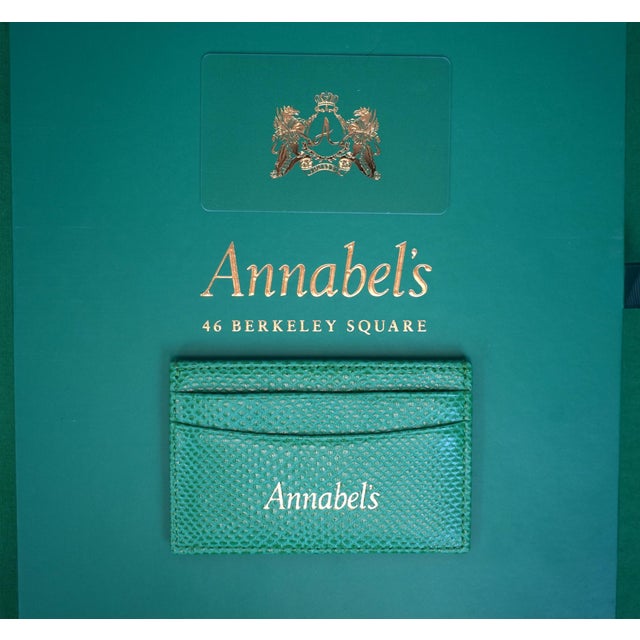 Annabel’s Club London Private Members' Box W/ Rule Book/ Card Holder & Member's Card 2018 For Sale - Image 4 of 16
