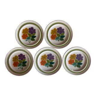 Vintage Franciscan Ware Small Lunch Plates - Set of 5 For Sale