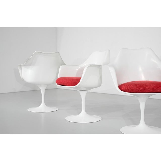 Tulip Model Chairs by Eero Saarinen for Knoll, 1980s, Set of 4 For Sale - Image 9 of 17