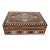 Wood Moroccan Inlaid Marquetry Hardwood Box Ornate Khatam Style For Sale - Image 7 of 9