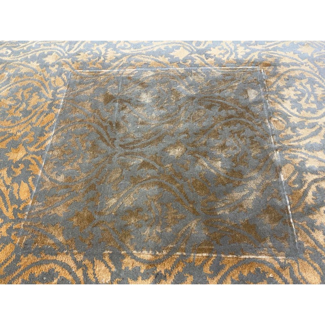 6ft 2in × 9ft 2in Restoration Hardware Tapestry Area Rug For Sale - Image 11 of 12