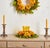 Natural Looking Beautiful Golden Sunflower Candle Holder Silk Flower Arrangement For Sale - Image 9 of 9