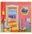 Fanch (Francois Ledan), Whimsical Naive Mediterranean Seaside Interior Folk Art Oil Painting Fanch Ledan, 2002 For Sale - Image 14 of 18