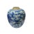 This is handmade handpainted traditional Chinese ginger jar with blue and white color graphics. Each one has a precise...
