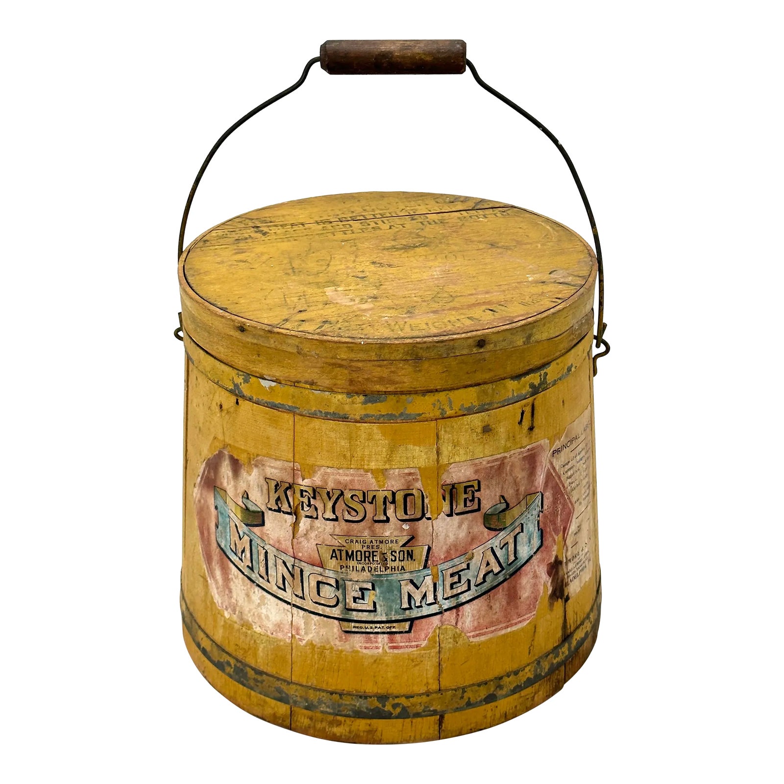 Outstanding Antique American Country Store Mince Meat 