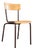 Vintage French Stacking Dining Chair, 1950s For Sale
