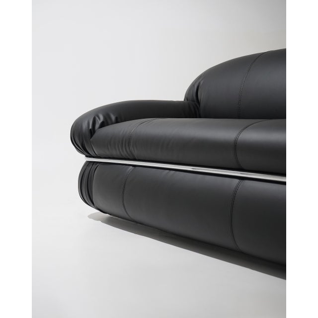 Model Luisa 3-Seater Sofa by Ico and Luisa Parisi for Comfort, 1970s For Sale - Image 12 of 17