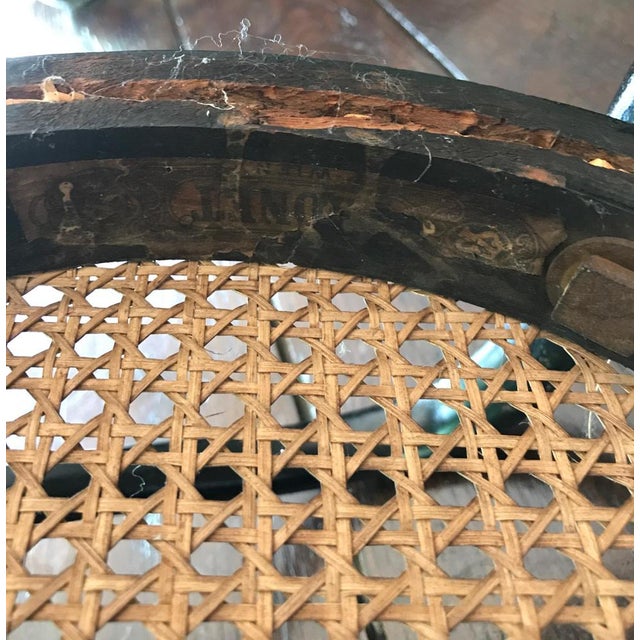 Black Beech Childrens Armchair attributed to Thonet, 1890s For Sale - Image 9 of 12