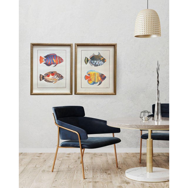 Realism Late 20th Century 'Tropical Fish 1 & 2' Art Prints by Maggie Riegler - Pair For Sale - Image 3 of 11