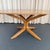 1970s Mid-Century Artisan-Made Oak Bentwood Oval Dining Set For Sale - Image 10 of 16