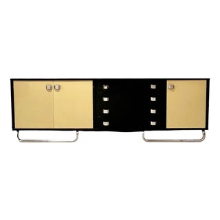 Vintage Lacquered Sideboard by Guido Faleschini for I 4 Mariani, 1970s For Sale