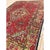 1920s 1920s Red Vibrant Field Medallion Antique European Donegal Arts & Crafts Rug For Sale - Image 5 of 6