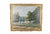 E. Robinef, French Park Landscape, Oil Painting, 1935 For Sale - Image 3 of 9