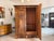 Antique Empire Columned Hall Cabinet For Sale - Image 5 of 18