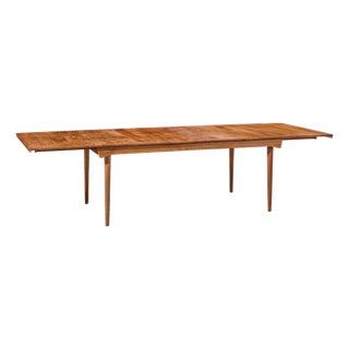 Finn Juhl for France & Søn Fd510 Expanding Teak Dining Table With 2 Leaves For Sale