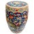 Mid 20th Century Mid 20th Century Chinese Famille Rose Cobalt Blue Millefleurs & Butterfly Porcelain Garden Stool For Sale - Image 5 of 10