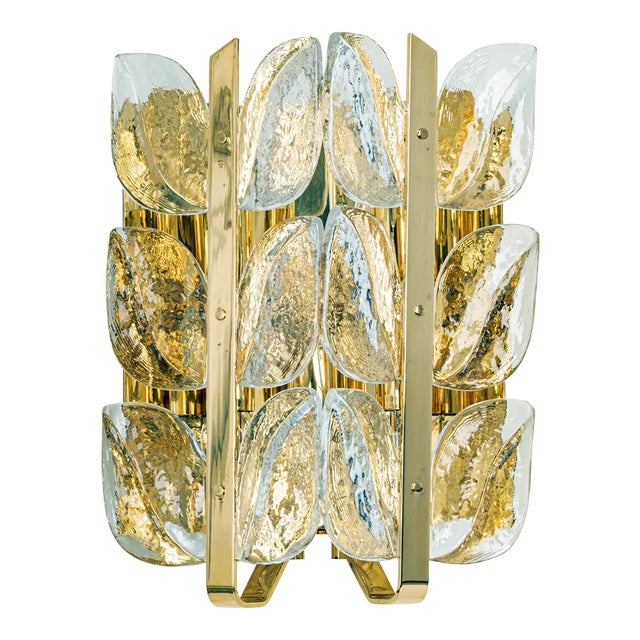 Large Murano Sconce Wall Light by Kalmar, Austria, 1960s For Sale