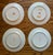 Ceramic Set of 4 Vintage Chinese Famille Rose Chinoiserie Plates – 10.25” Pink & Pastel - Palm Beach Regency, Cottagecore & Grandmillennial - See Pics! For Sale - Image 7 of 7