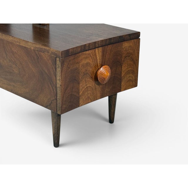 Gilbert Rohde, Rare Paldao End Tables, Walnut, Usa, 1940s For Sale - Image 9 of 16
