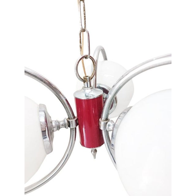 Mid-Century Modern UFO Lamp form Stilnovo, 1950s For Sale - Image 3 of 7