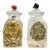 Antique Murano Glass Pharmacy / Apothecary Canisters, a Pair For Sale