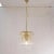 Metal Vintage Rain Chandelier with Drops in Crystal Murano Glass, 2000s For Sale - Image 7 of 12