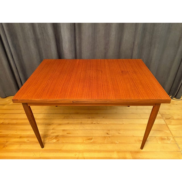 Large German Teak Table from Lübke, 1960s For Sale - Image 4 of 16