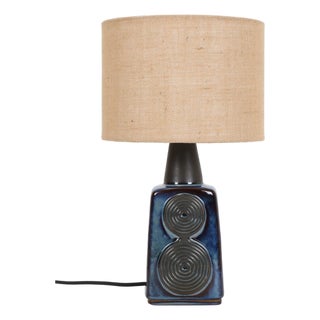 Mid-Century Danish Modern Ceramic Table Lamp by Einar Johansen for Søholm, 1960s For Sale